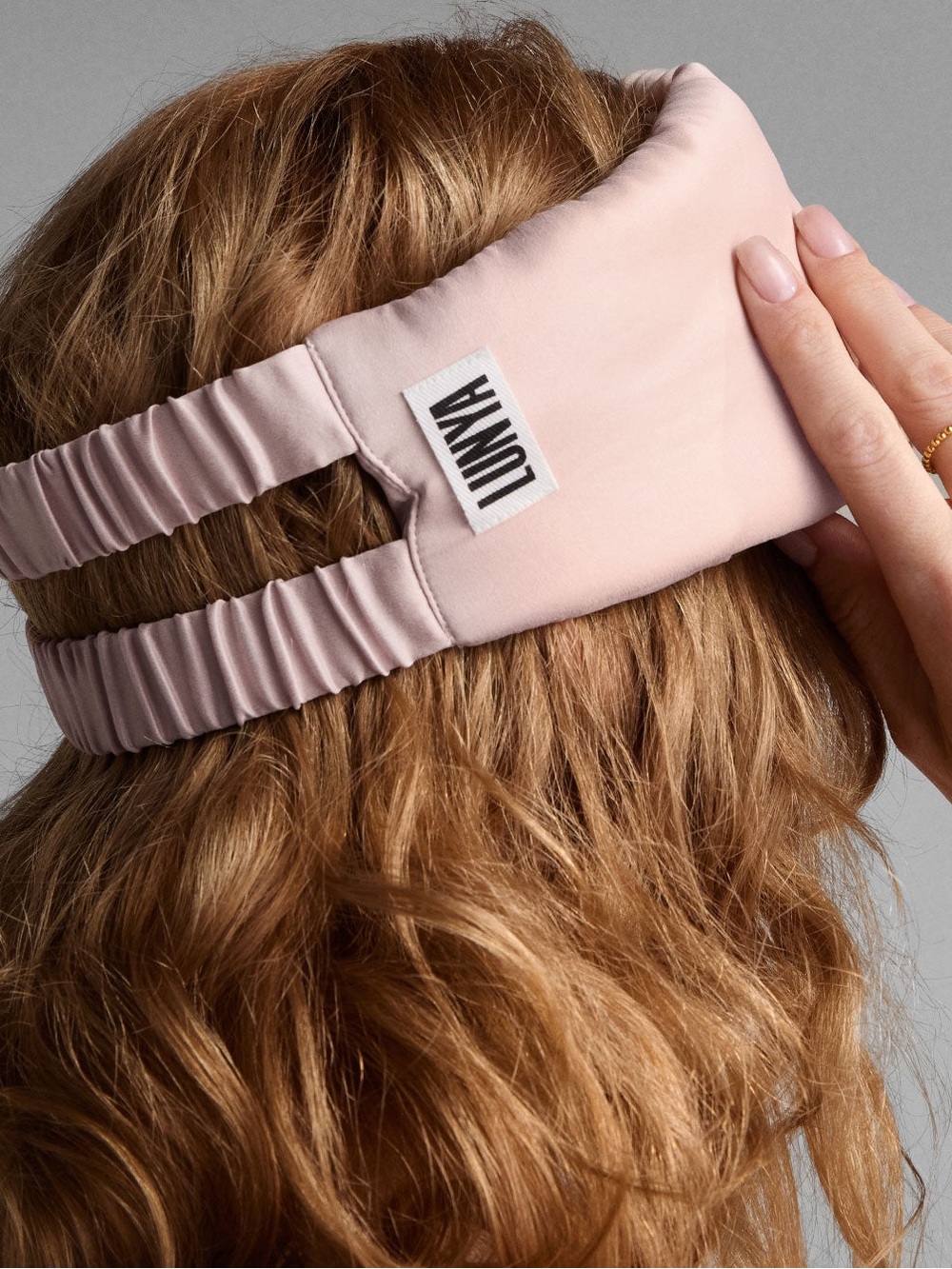 lunya Weighted Silk Sleep Mask